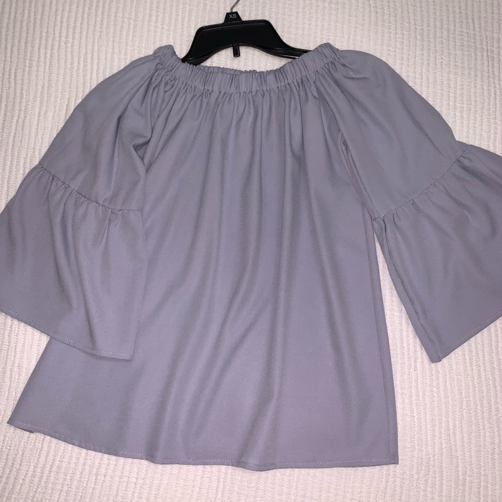 off the shoulder long sleeve